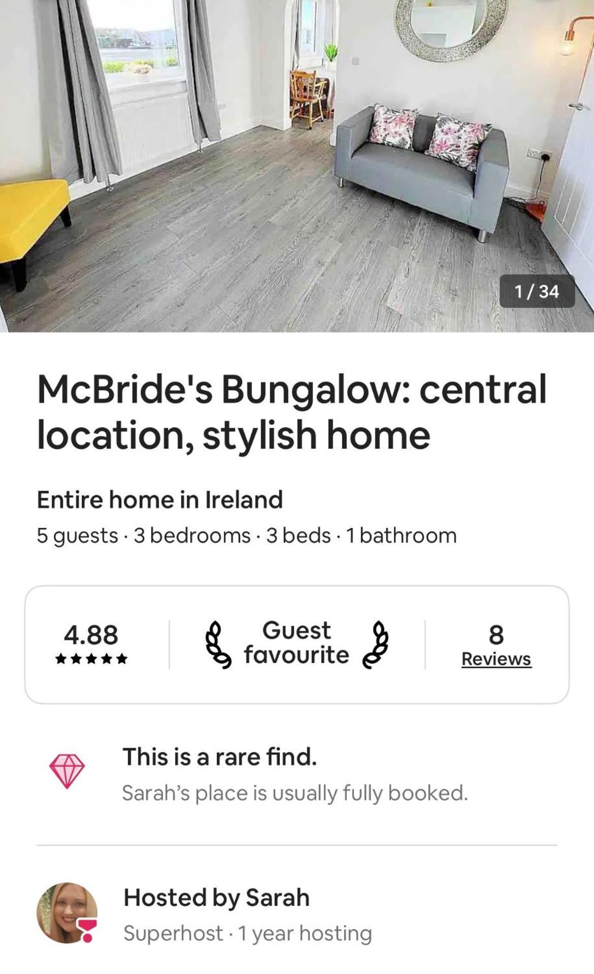 Mcbride'S Bungalow, Chapel Road Dungloe Donegal Town Exteriör bild
